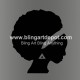 Afro Girl Iron On Transfers Vinyl